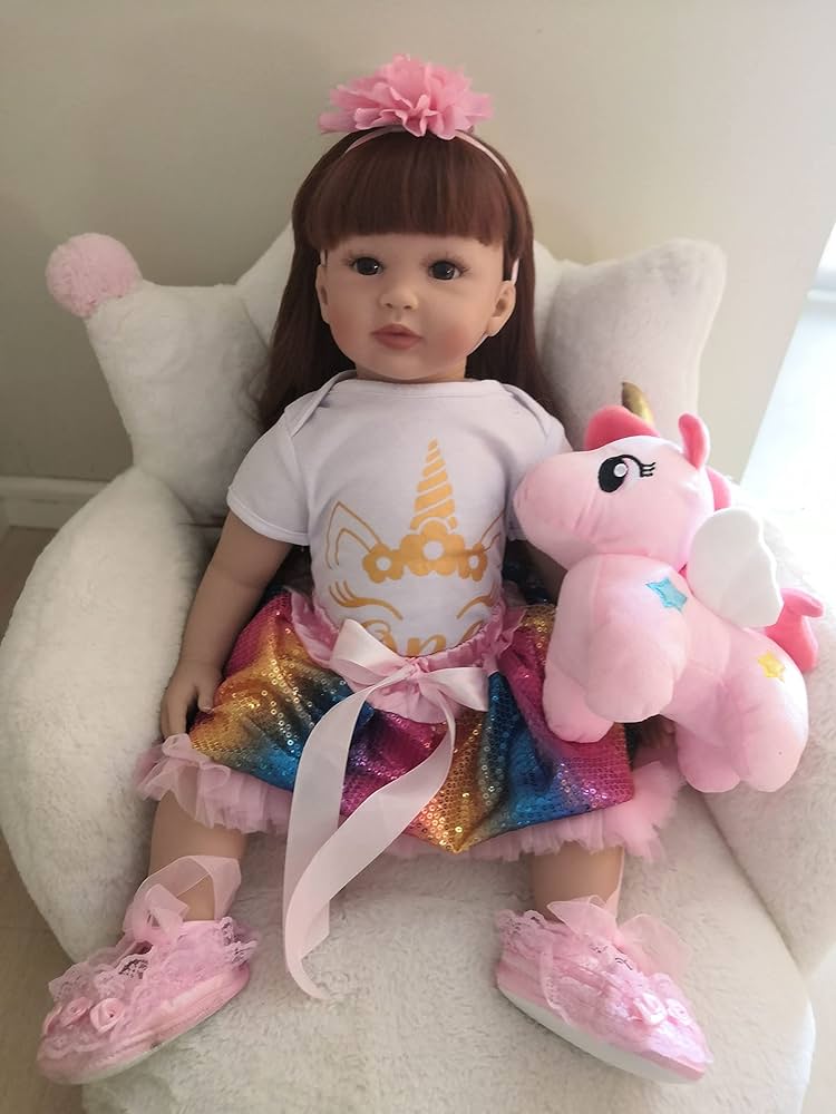 Amazon | ROSHUAN 24インチ リボーン 幼児 リアルベビードール