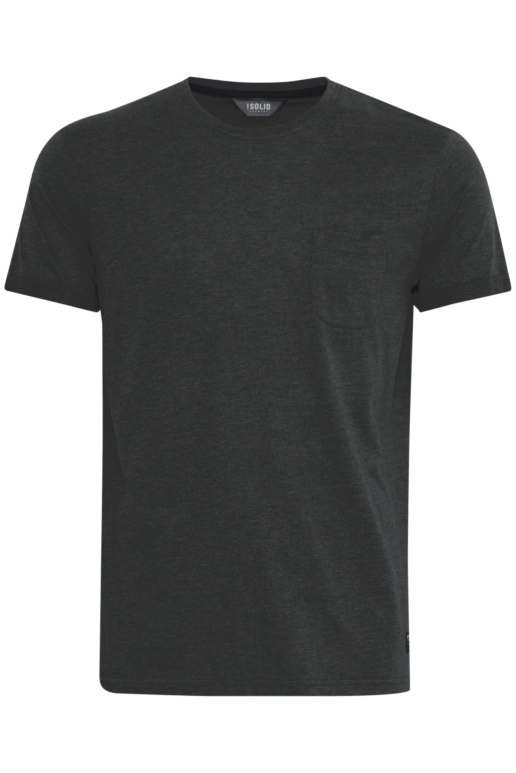 !Solid SDBob Herren T-Shirt Kurzarm Shirt mit Rundhals-Ausschnitt Brusttasche Baumwollmischung Regular fit