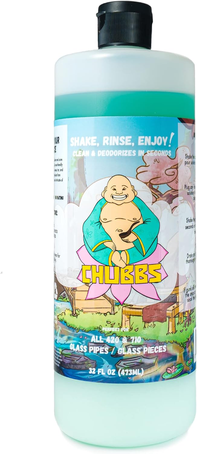 CHUBBS (32 fl oz) SHAKE & RINSE 420 Cleaner / 710 Cleaner