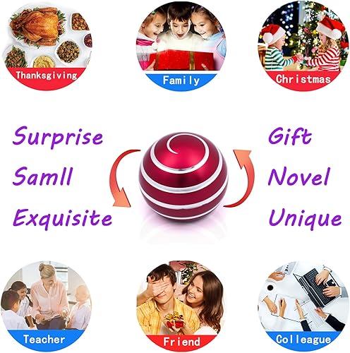 Miniatura 6 de Juguetes cinéticos de escritorio, accesorios geniales para la ansiedad juguete de cosas geniales para adultos, adolescentes, niños y niños, alivio