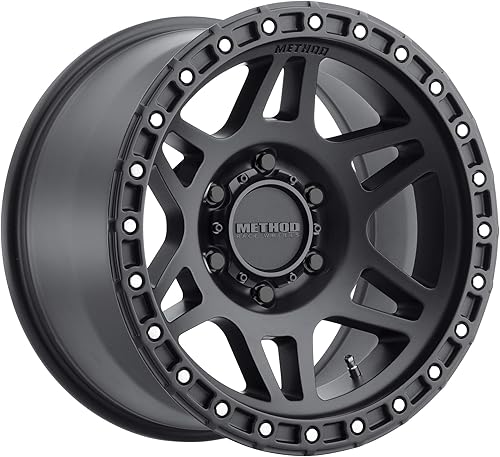 Method Race Wheels 312 Matte Black 18x9" 6x5.5", 18mm offset 5.75" Backspace, MR
