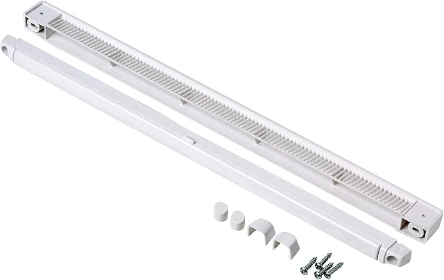DECK INN Pack of 5 Windows and Door Fully Adjustable Trickle Vent White -400mm {16 Inch}