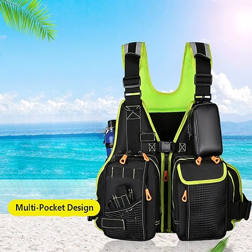 Miniatura 4 de Chaleco de wakeboard de alta calidad, kitesurf de surf y windsurf para hombre y mujer, chaleco de impacto con cremallera frontal Majestic