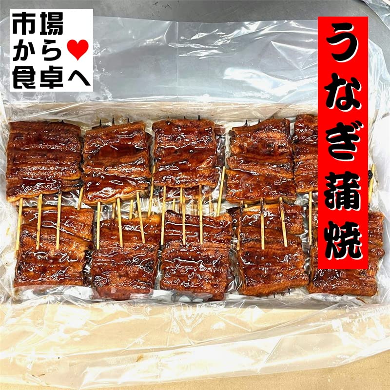 ウナギの蒲焼き Amazon.co.jp: うなぎ蒲焼 20串(120g)中国産【温めるだけの簡単