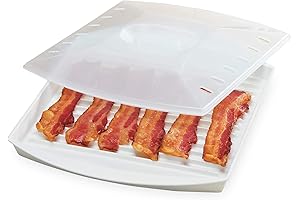 Progressive International Prep Solutions Microwavable Bacon Grill for Oven