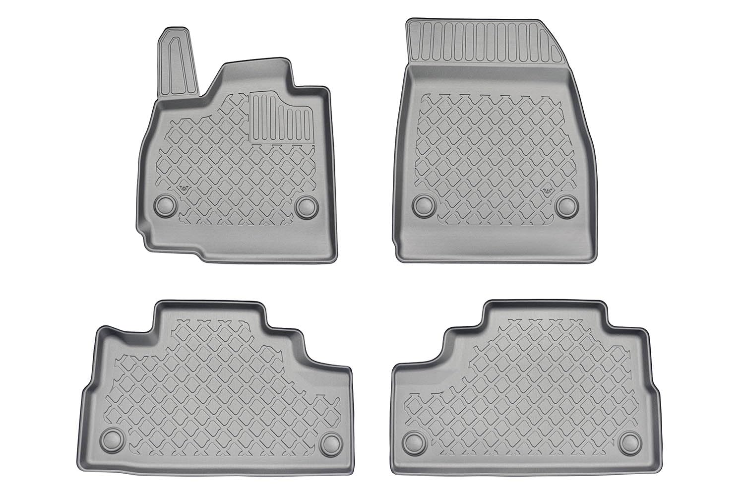 Car Lux AR07873 - Tappetini in gomma tipo secchio per Omoda 9 PHEV dal 2025