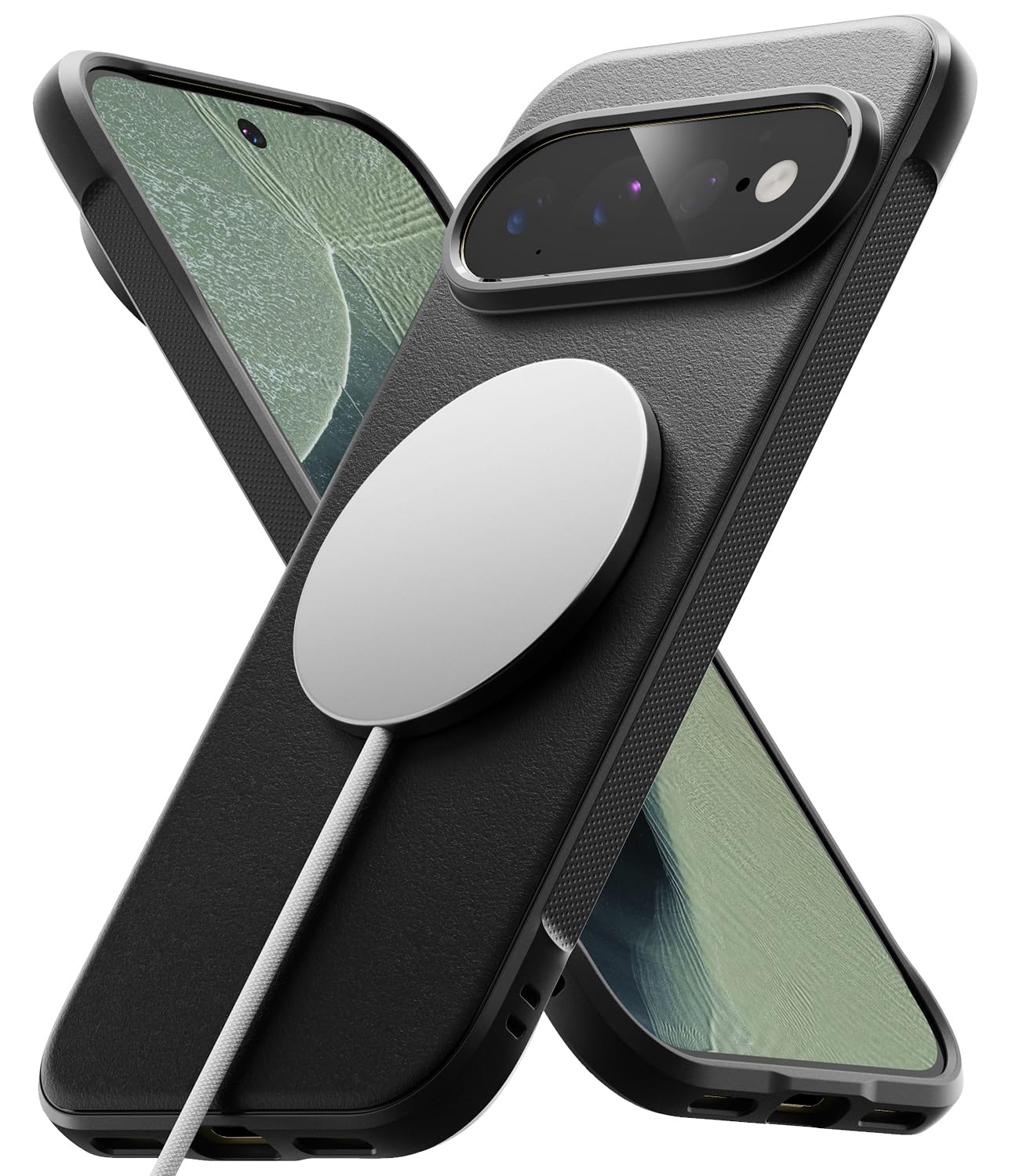 Ringke for Google Pixel 11 Pro XL Case [Onyx Magnetic Black] | Compatible with MagSafe and Pixelsnap, Oil & Dirt Resistant, Enhanced Camera Lens Protection, Comfortable Grip, Non-Slip