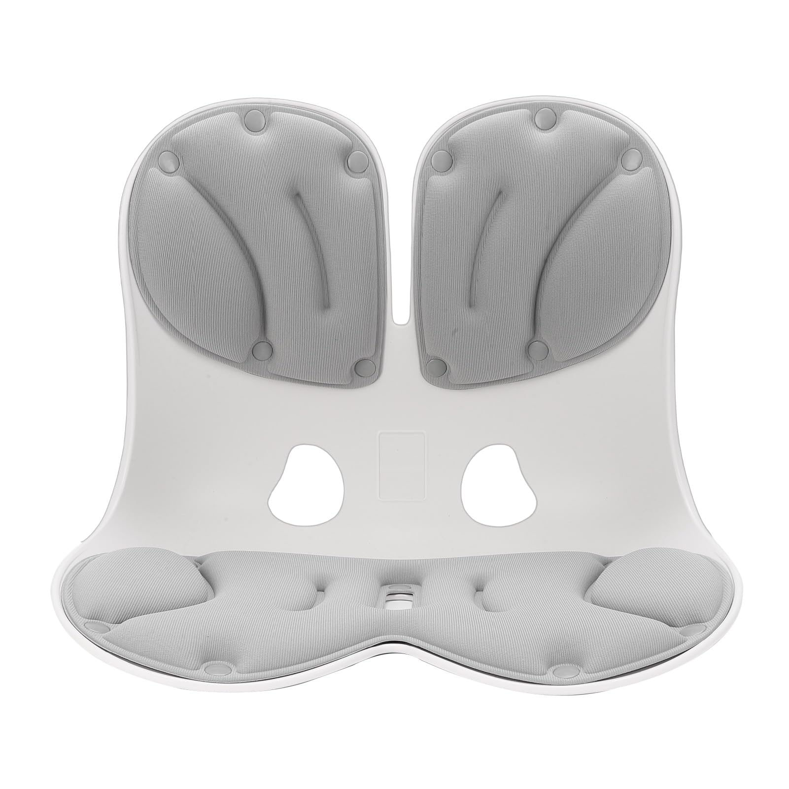 Asixxsix Cojín de Soporte Lumbar, Antideslizante, Ergonómico, para la Espalda y la Zona Lumbar, Extraíble y Lavable, para una Buena Corrección Postural Alivio del Dolor de Espalda