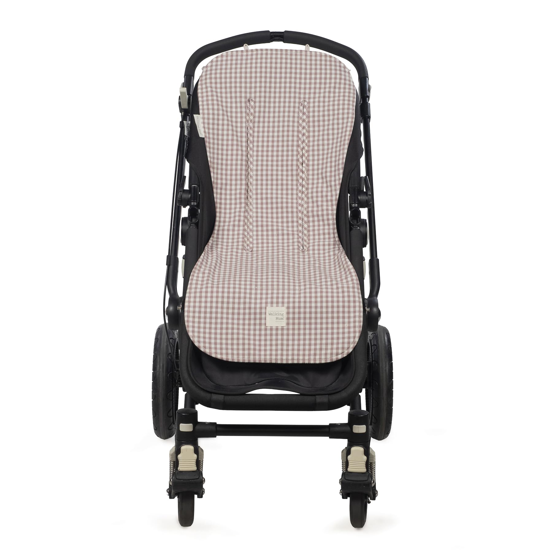 Funda colchoneta Praliné de Walking Mum (Vichy Moka)