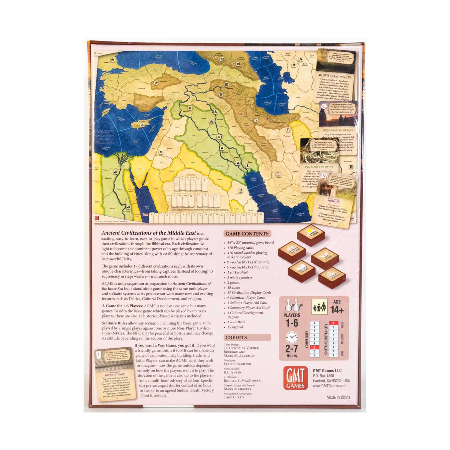 GMT Games Civilisations anciennes du Moyen-Orient