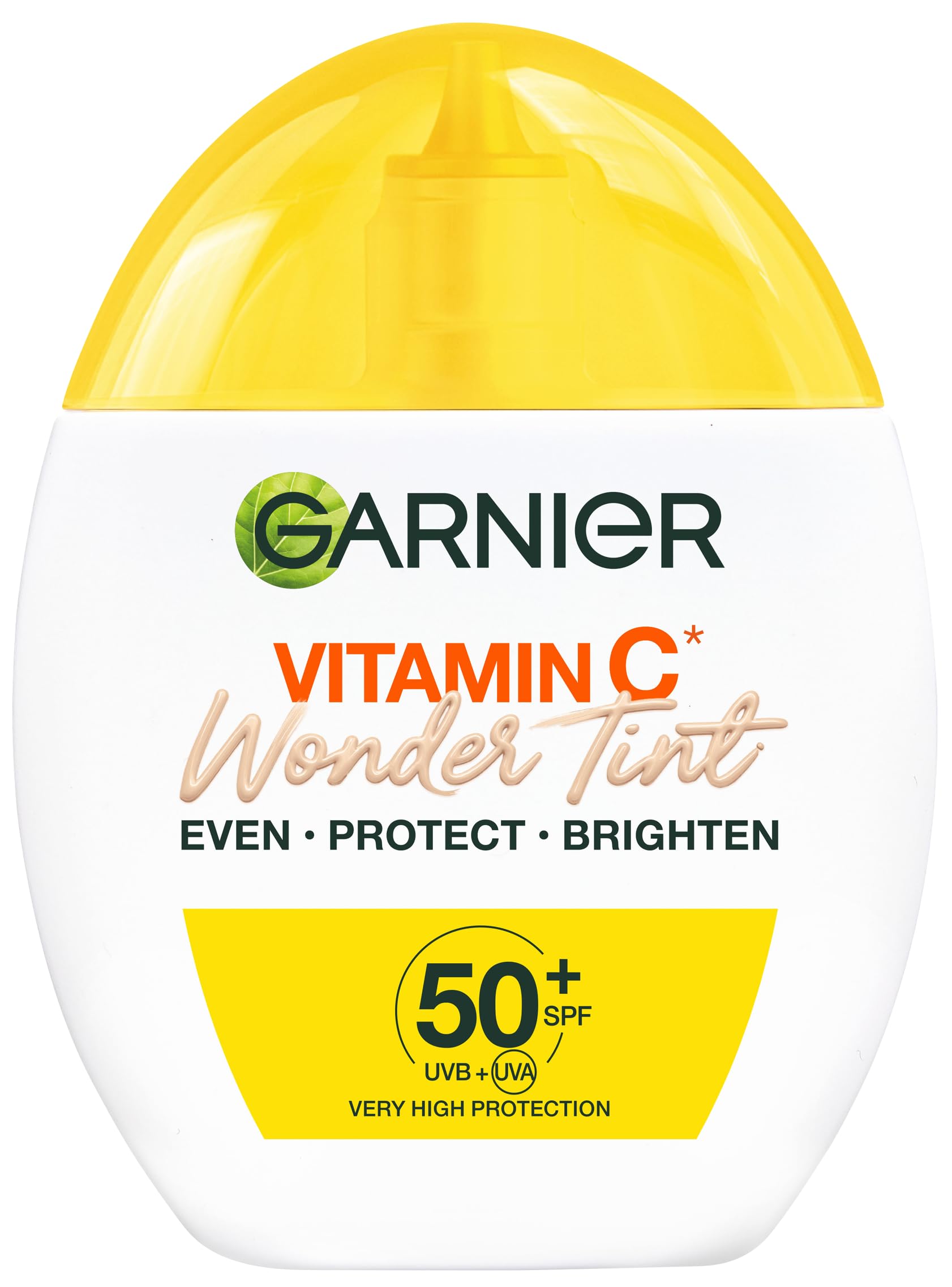 Garnier, fondotinta leggero "Wonder Tint", "chiaro", con protezione ultra elevata SPF 50+, 40 ml
