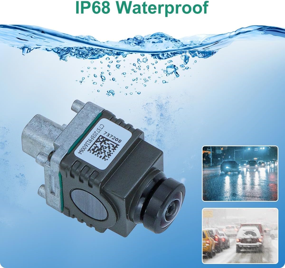 66539360369 Surround 360 Front Rear Side View Camera for BMW X4 X5 X6 I8 F26 F15 F85 F16 F86 I12 I15, OE Cam Replaces 66539388797, 66539323807, 66539213990, 66539352788, 6553932934 by GreenYi