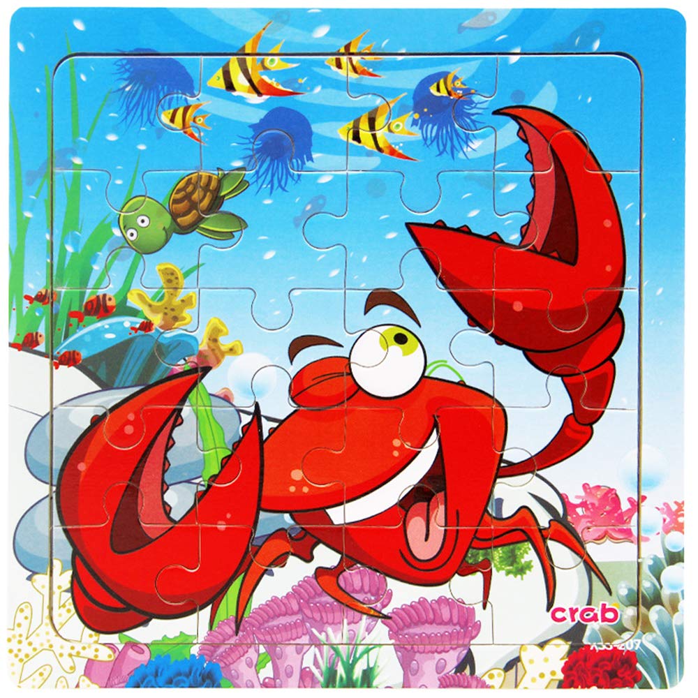 Wooden Jigsaw Puzzles for Kids Age 35 Year Old Puzzles for Toddler