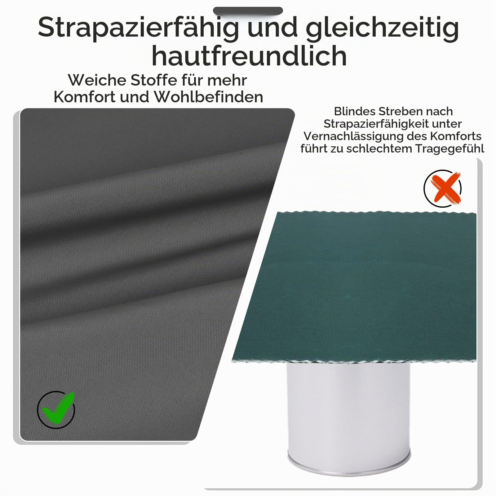167,6 cm, 5-teiliges Ersatzkissen für den Außenbereich, Tagesbett, Sonnenbett, mit Reißverschluss, wasserabweisend, Rattan-Sofa-Kissenbezug, Schwarz