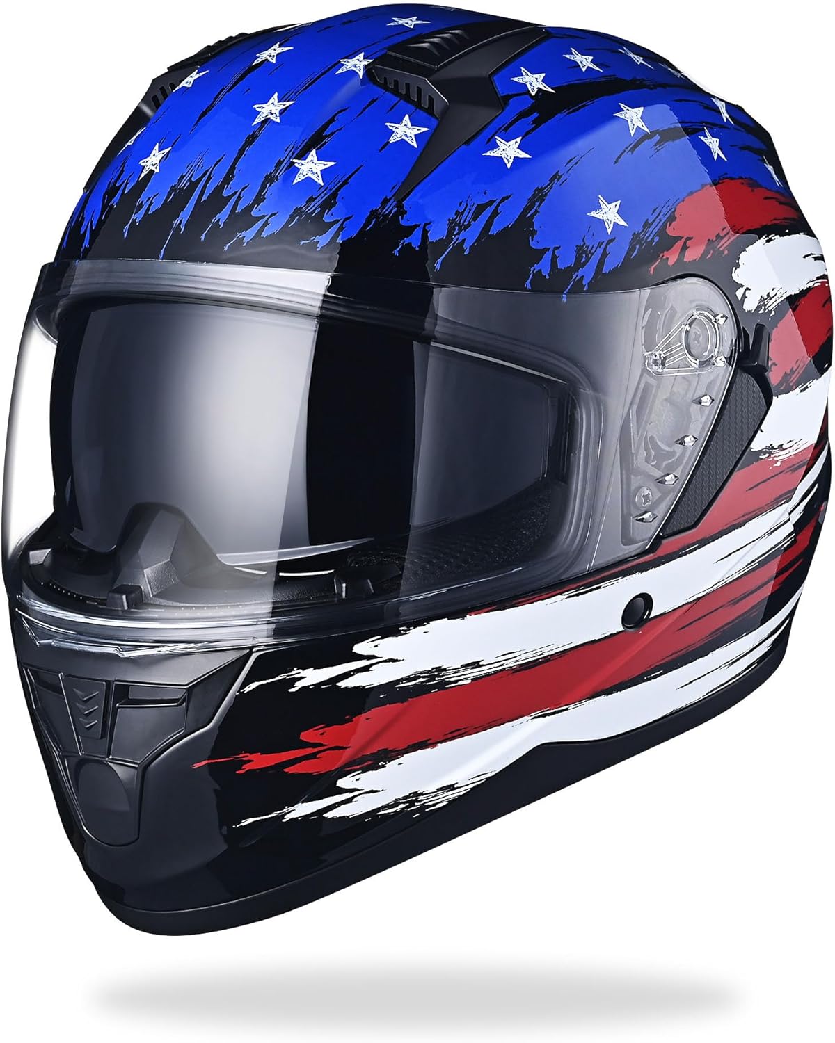 AHR RUN-F Full Face Motorcycle Helmet DOT Approved Off Road XXL AHR RUN-F Full Face Motorcycle Helmet DOT Approved Off Road XXL
