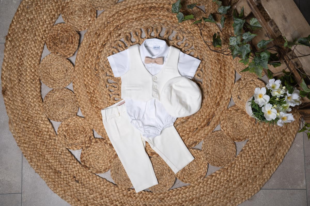 Sommer Taufanzug Baby Anzug Taufanzug Jungen Festanzug kurzarm Anzug Taufe XXL Stretch Anzug festliche Anlässe ver Farben