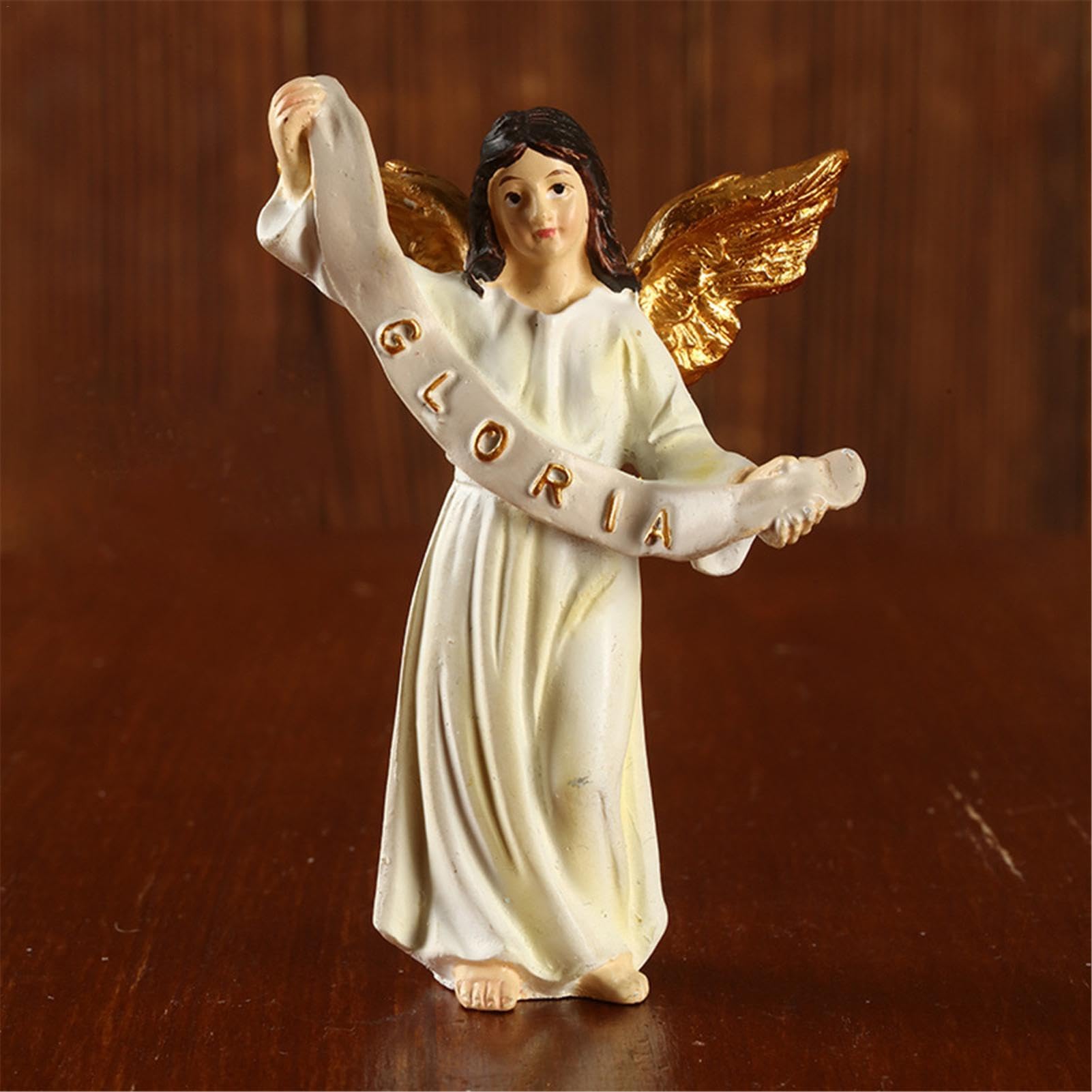 Krippenset mit 11 Figuren, Weihnachtskrippe handgefertigtes Weihnachtskrippenset Weihnachtskrippe mit Krippenfiguren Weihnachtsdekoration