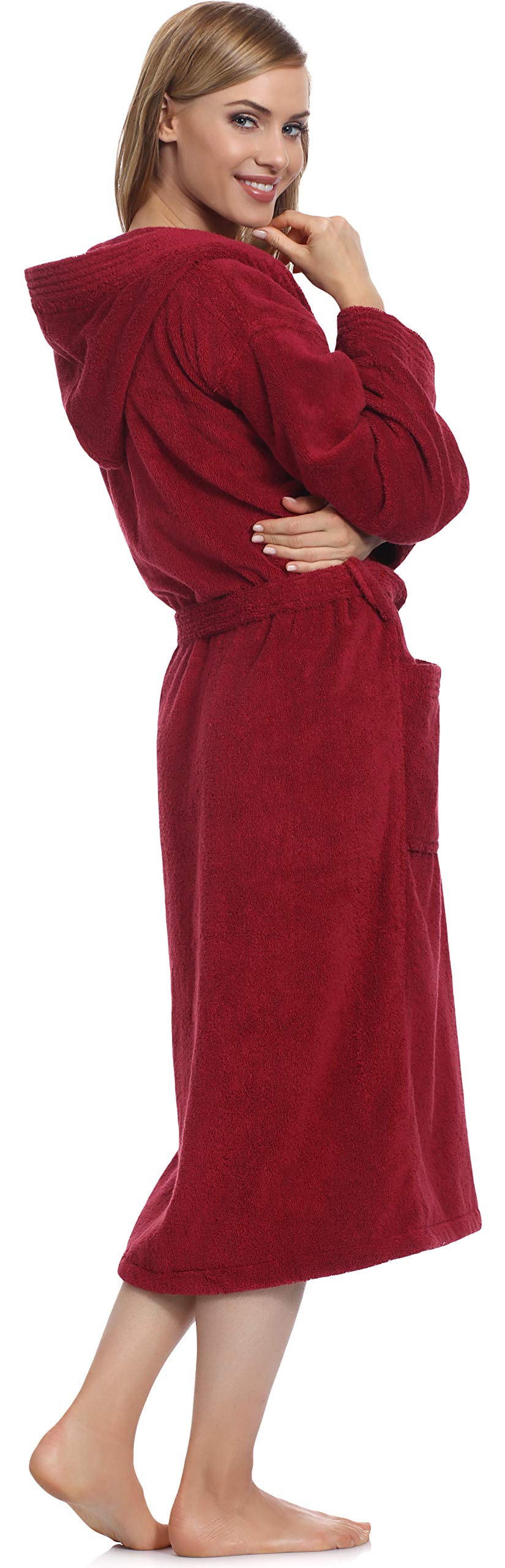 Ladeheid Peignoir de Bain Éponge 100% Coton Femme LA40-102