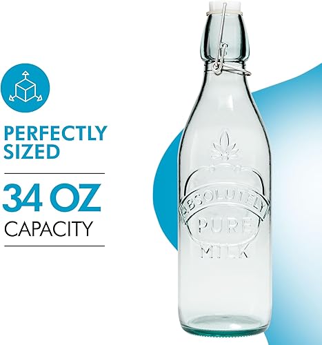 Miniatura 7 de Botella de leche hermética Amici - 34 oz