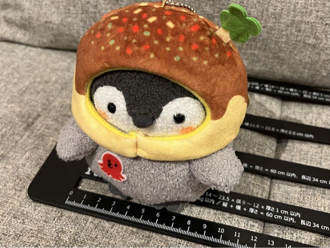 Amazon.co.jp: 大阪限定！たこ焼きコウペンちゃんぬいぐるみ : おもちゃ