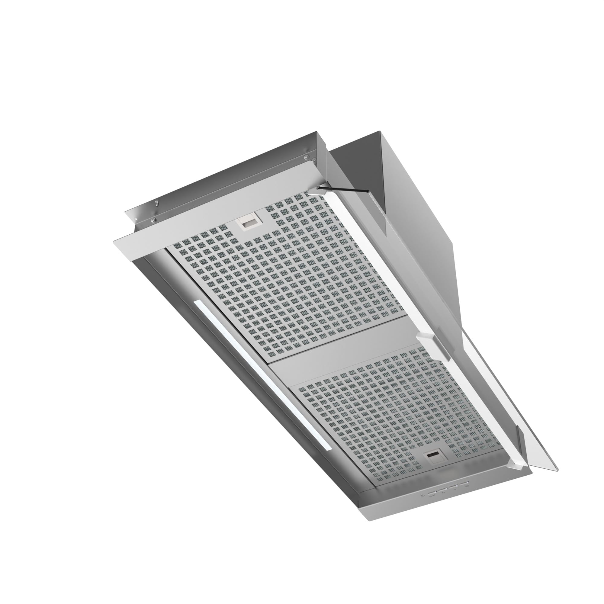 Campana Extractora Corona X 80, 80 cm, 850 m³/h, 4 Velocidades con Turbo, Panel Electrónico, LED Regulable, Temporizador, Filtros Inox Lavables, Acero Inoxidable