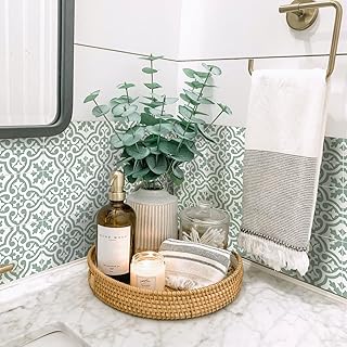 Alwayspon Vinyl Waterproof Tile Sticker, Peel...,