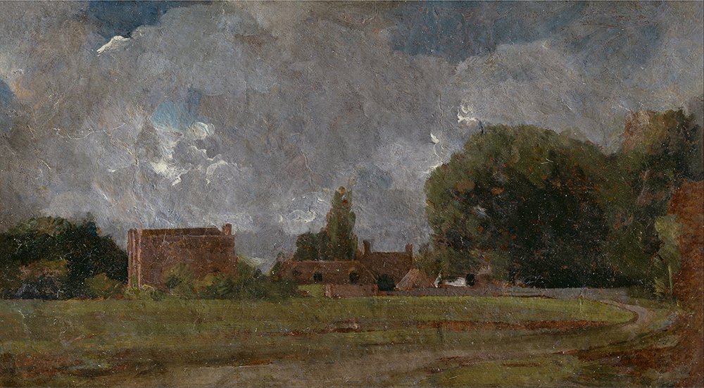Cadre John Constable Golding Constables House pour habiller un grand mur vide