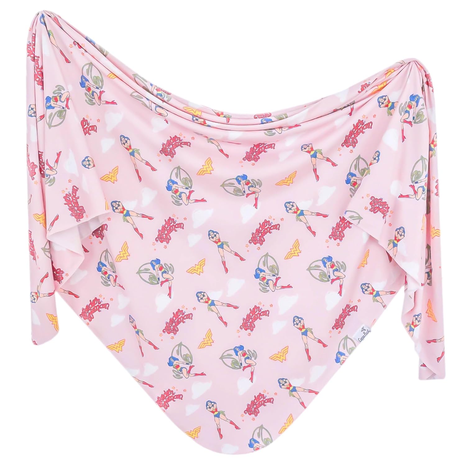 Copper Pearl Baby Swaddle Blanket – Premium Knit Baby Blanket, Large Soft Stretchy Receiving Blankets for Baby Boy and Girl, Swaddles for Newborn, Infant, and Toddler (Wonder Woman™)