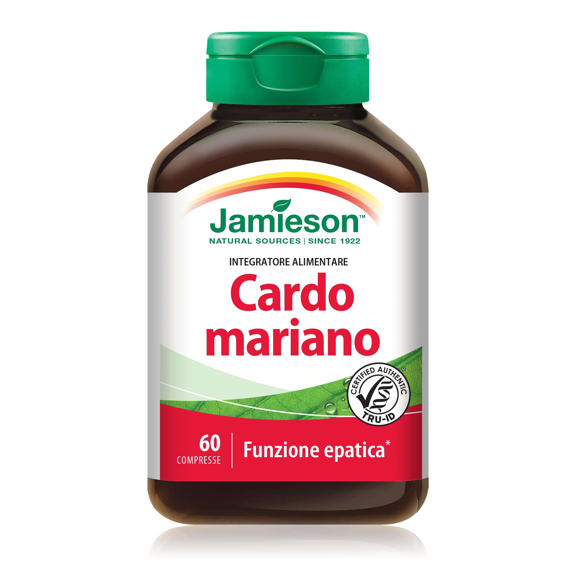 Jamieson Cardo Mariano Milk Thistle Integratore Alimentare 60 Compresse