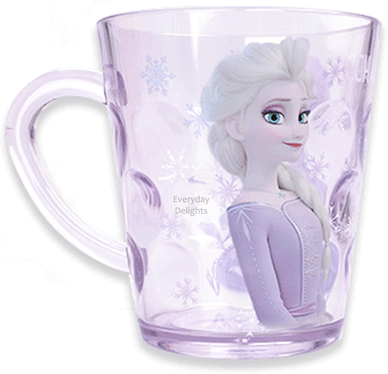 Everyday Delights, Disney Frozen Queen Elsa Purple Durable ABS Plastic Cup, 250ml - Image 2