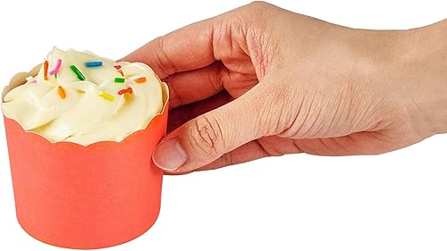 Miniatura 173 de Restaurantware Panificio Premium - Taza de papel Kraft de 10 onzas para hornear, tazas de papel para hornear, perfectas para magdalenas, cupcakes