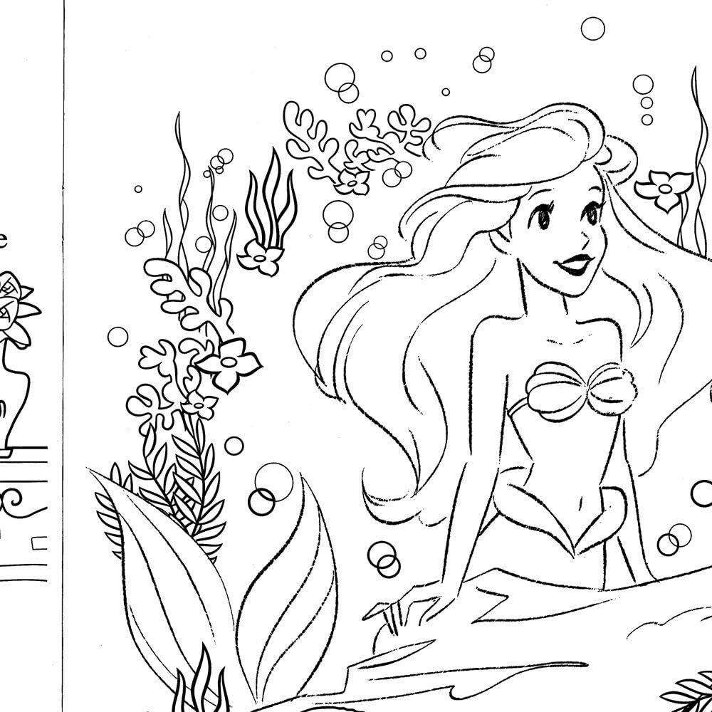 ショウワノート どこでもアートぬりえ アリエル