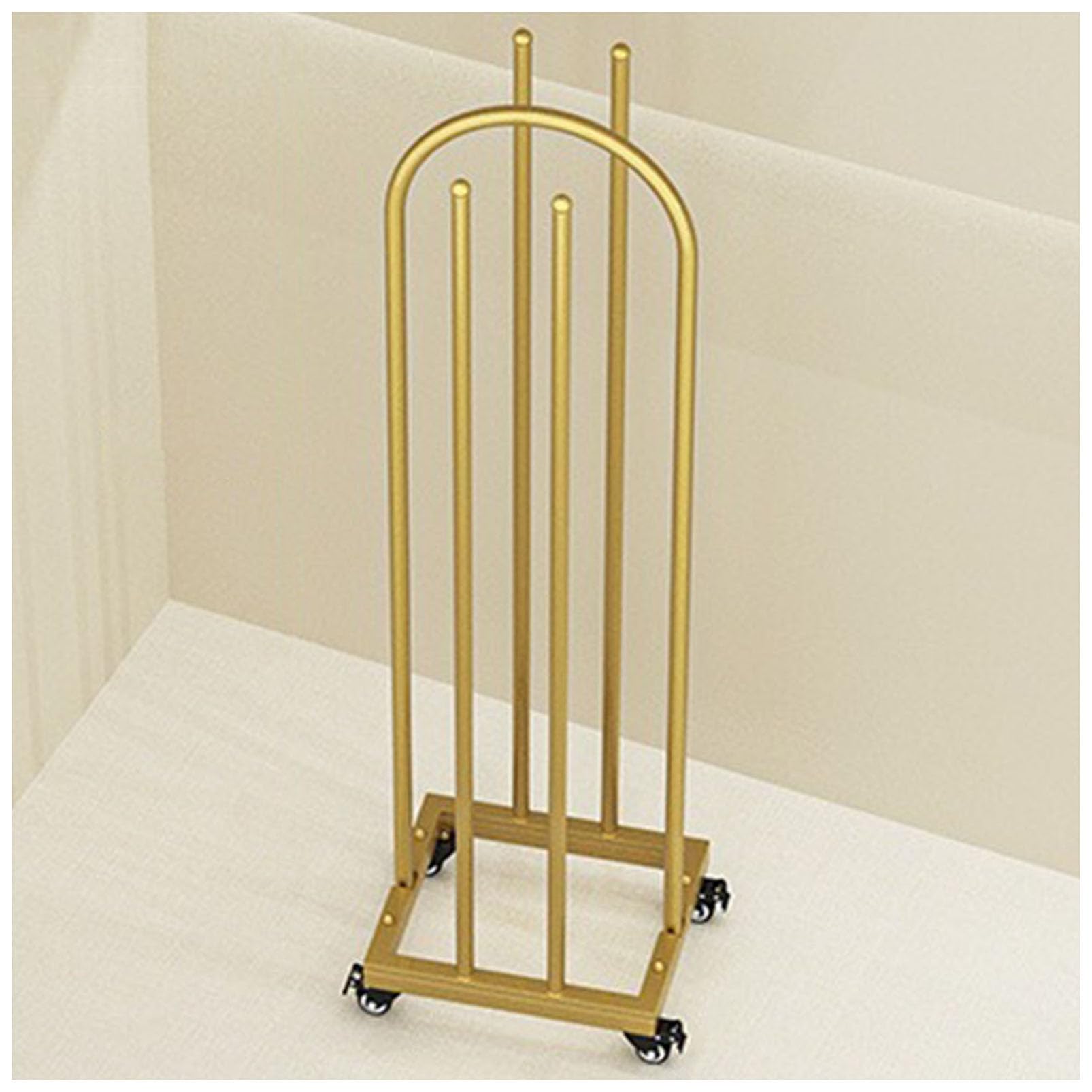 Support de rangement pour cintres commercial en bois