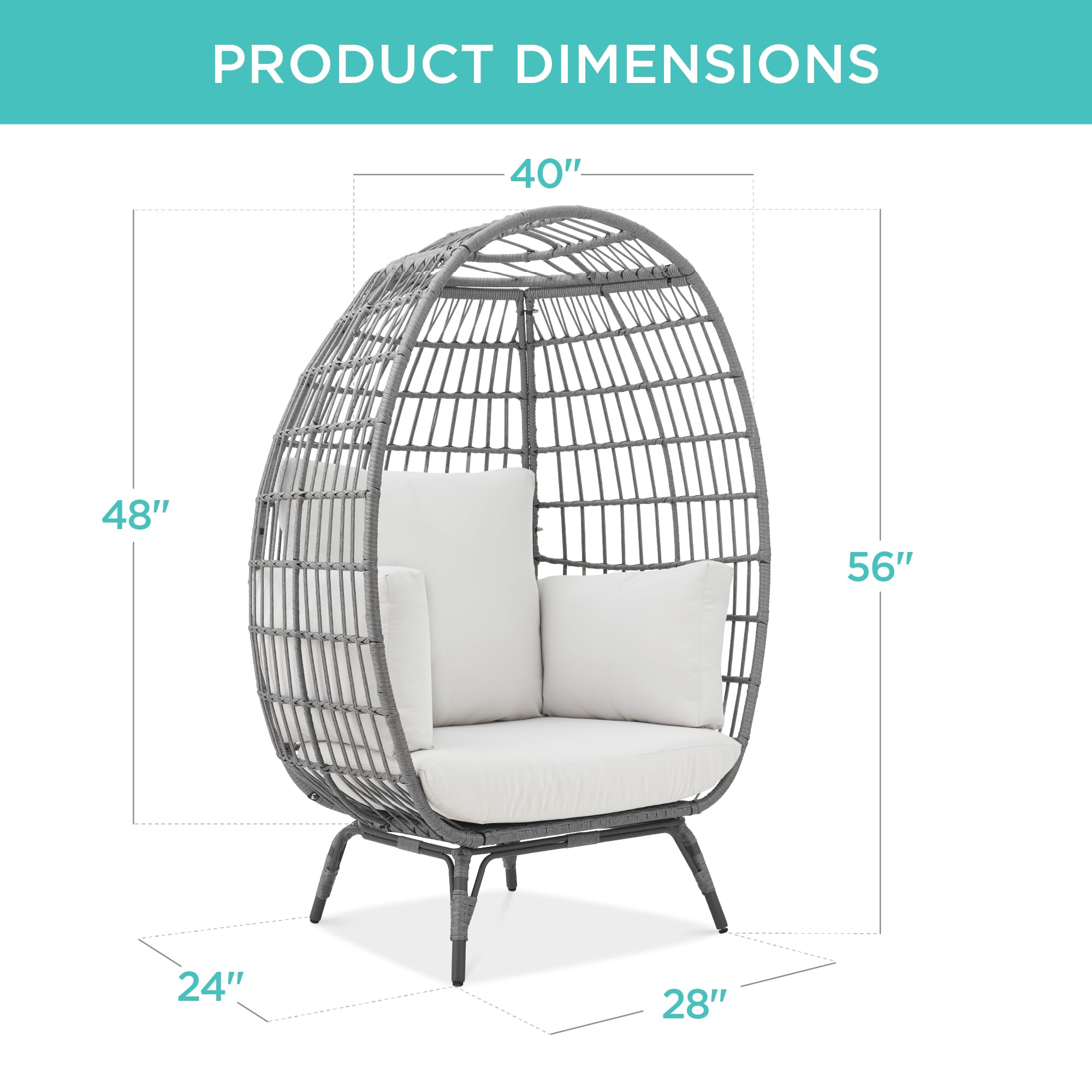 best choice products egg chair