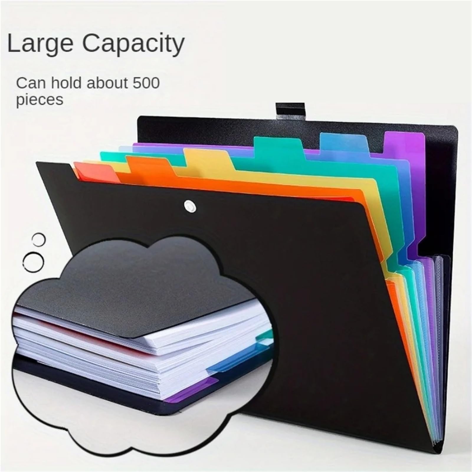 Carpeta Clasificadora Organizador de bolsas archivos acordeón