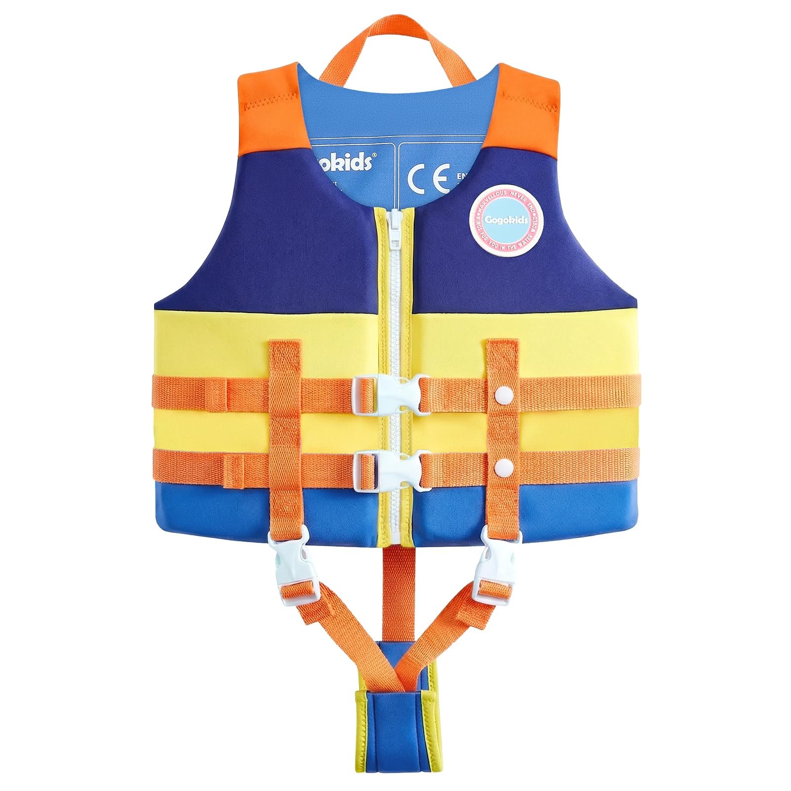Gogokids Kids Swim Vest Float Jacket - Toddler Swimming Vest Float Vest Bouyancy Swimwear Floation Swimsuit for age 2-9 years/15-35 kg Child