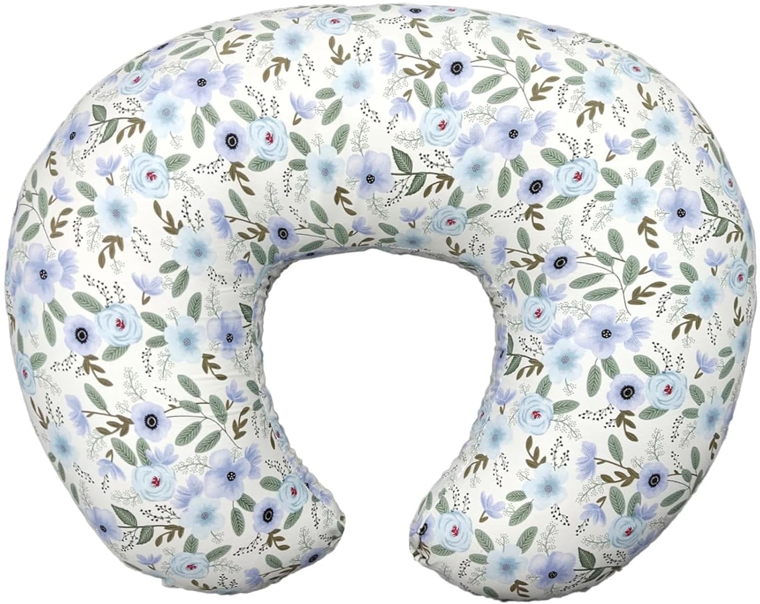 Nursing Pillow, Original Size Breastfeeding Pillows with Removable Cover, Breast Feeding Pillow with Breathable Filling, Ergonomic Nursing Essentials for Bottle and Breastfeeding- Leaves…