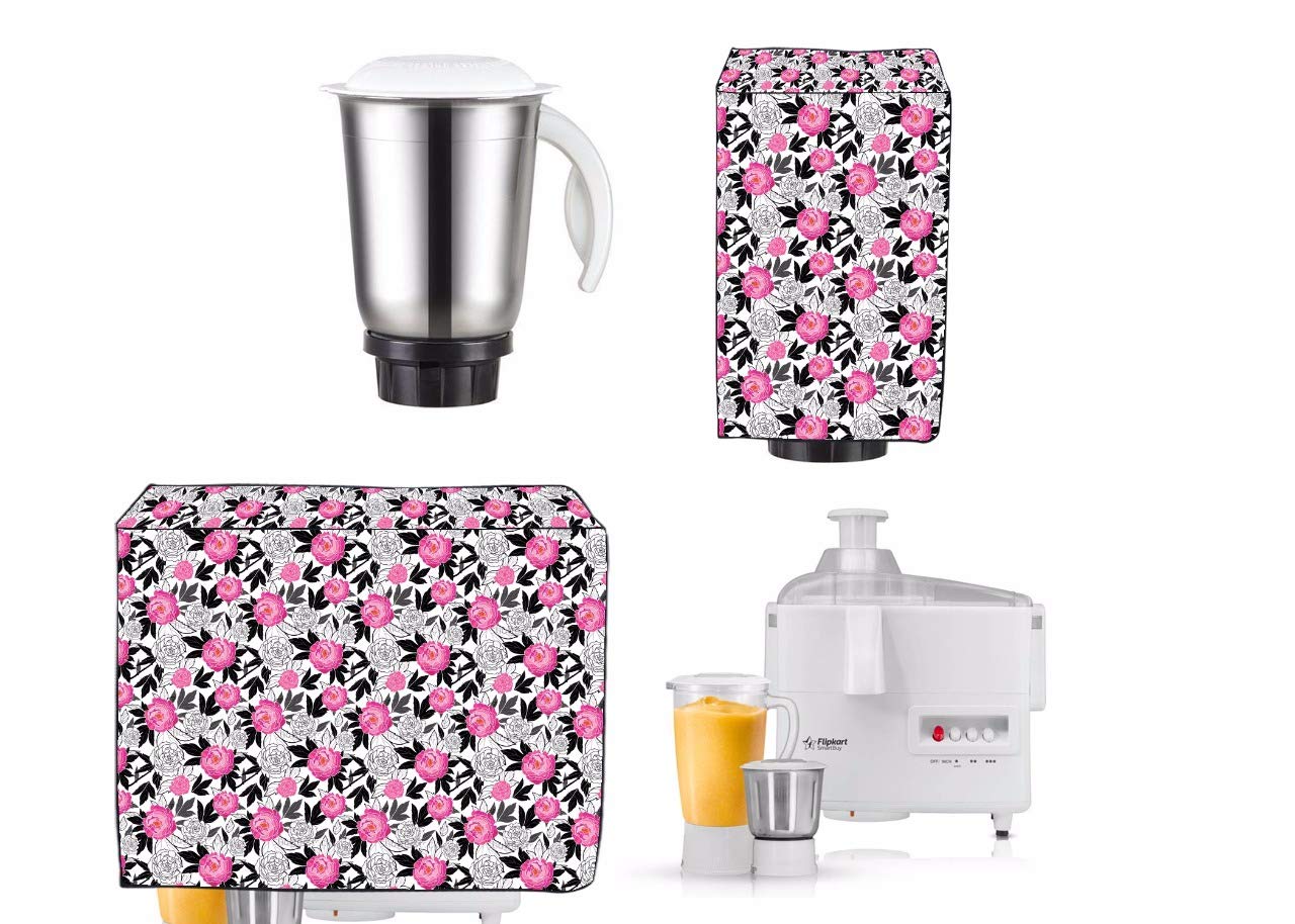Cool Dealzz Mixer and Grinder Cover Check Printed Mixer Grinder Full Closure Cover -Multi-image-40