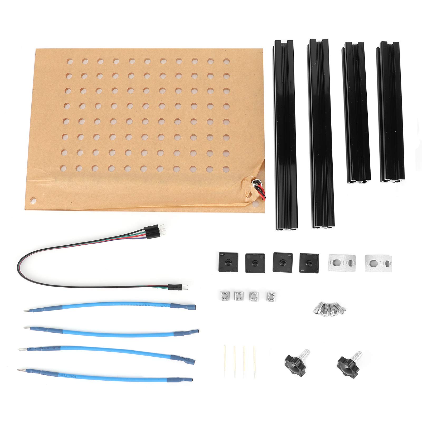 Qiilu BDM Frame, BDM Frame ECU Board Bracket W/4 Probe Pen Programming Tool for BDM100/FGTECH/KTAG(B