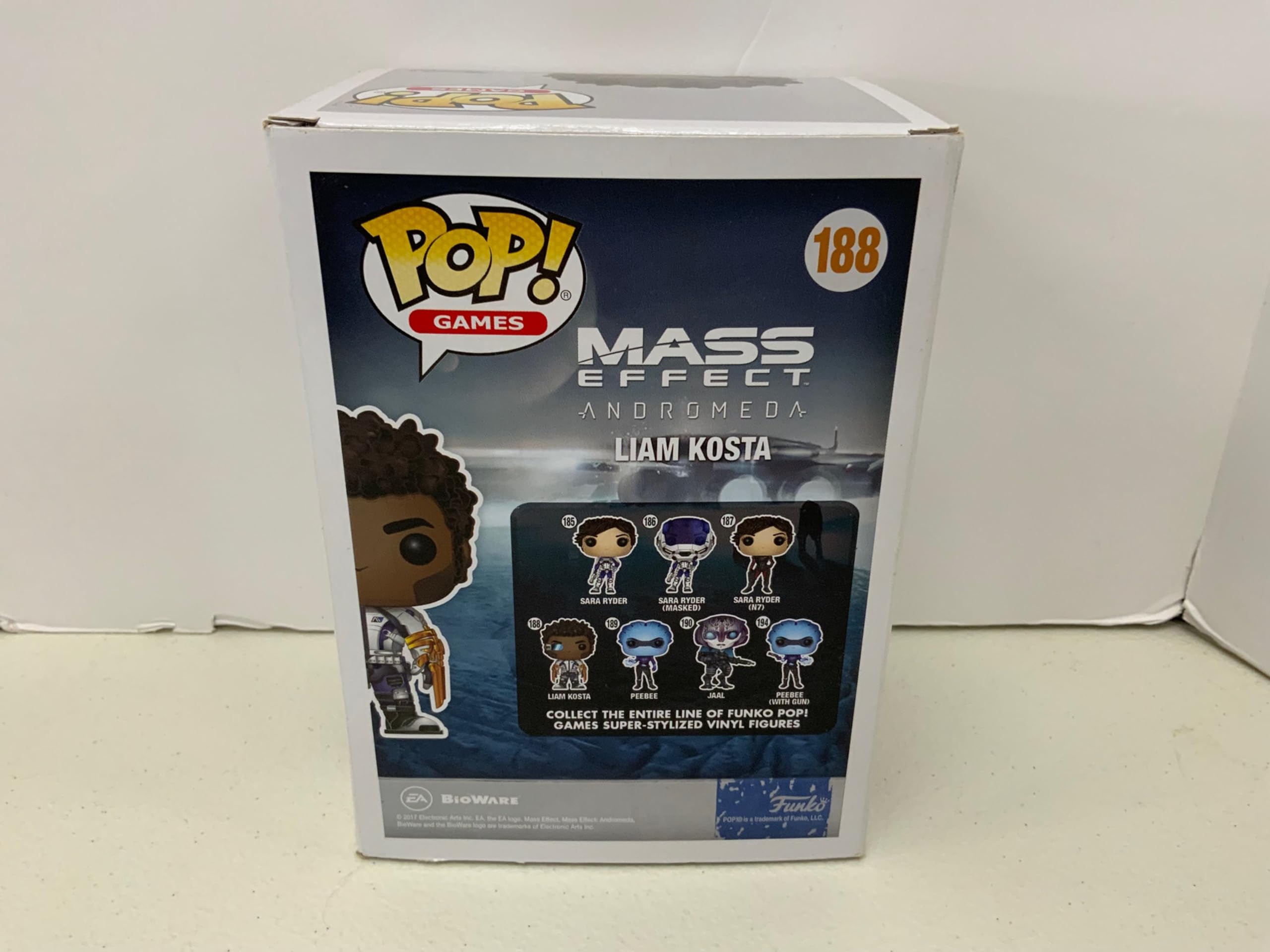 Amazon.com: Funko POP Games: Mass Effect Andromeda Liam