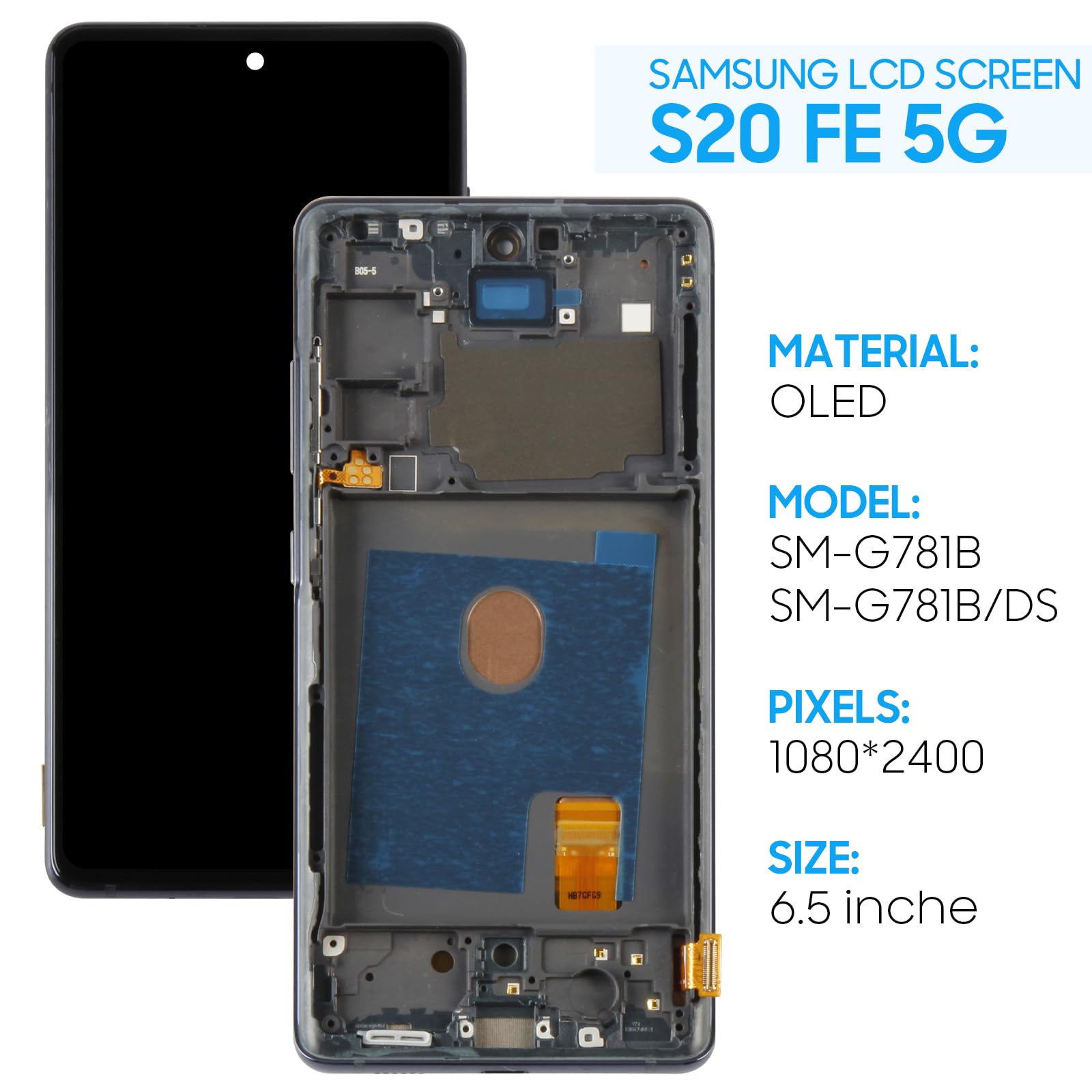 Amazon.com: Original for Samsung Galaxy S20 FE 5G/ S20 FE /S20 FE