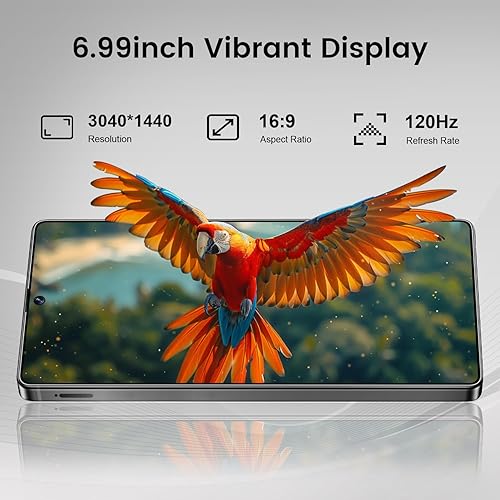 Miniatura 3 de Teléfono inteligente I25 Ultra Desbloqueado Pantalla FHD+ de 6.99", 16GB RAM 512GB, batería 7000mAh, cámara de 108MP+68MP, lápiz óptico incorporado