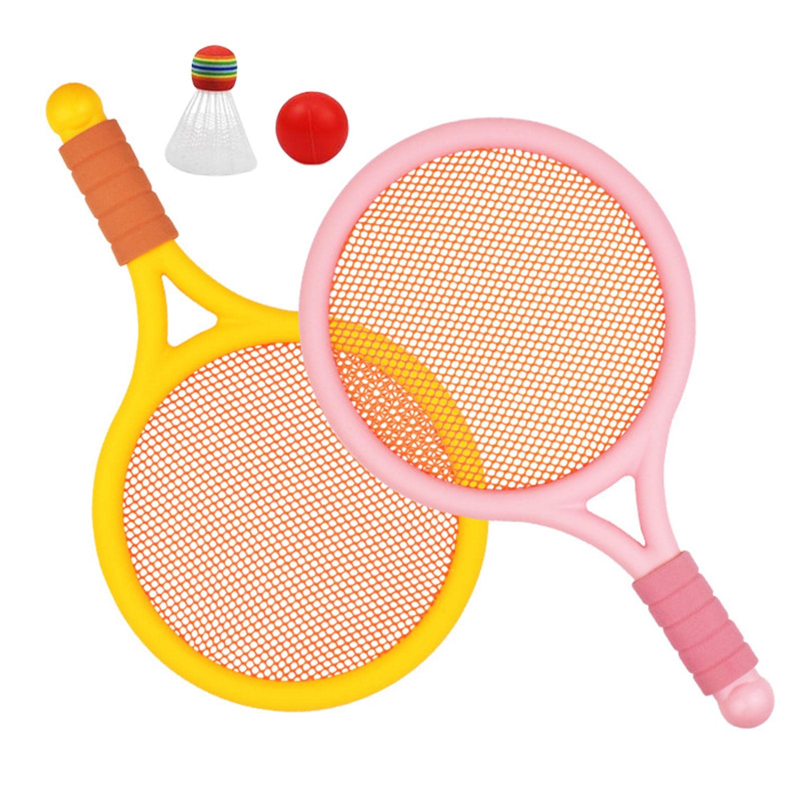 Kids Badminton Tennis Set Ball Shuttlecock Racket for Starter Players Boys Sporting Goods|Tennis & Racquet Sports|Tennis|Racquets-image-36