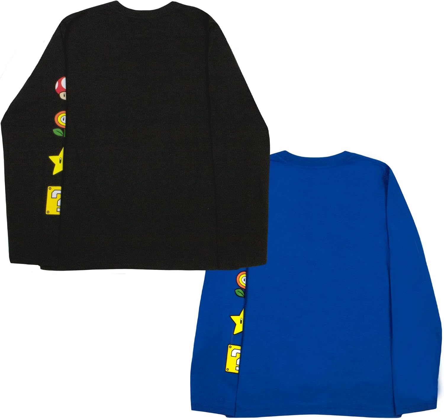Nintendo Kids Super Mario Bros Mario & Luigi Boys Long Sleeve 2-Pack T-Shirt Bundle Set for Boys - Image 6