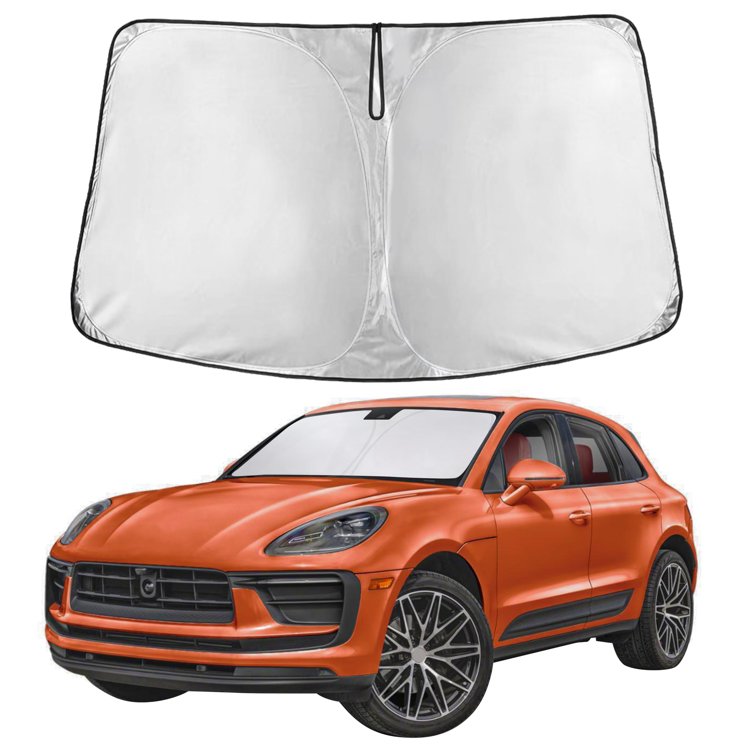 Photo 1 of EcoNour Windshield Sunshade for Porsche Macan (2014-2026)