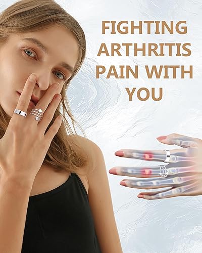 Miniatura 7 de Feraco Pulsera de terapia magnética de cobre para hombres con 5 imanes de fuerza, 99.99% de cobre puro con 5000 imanes Gauss