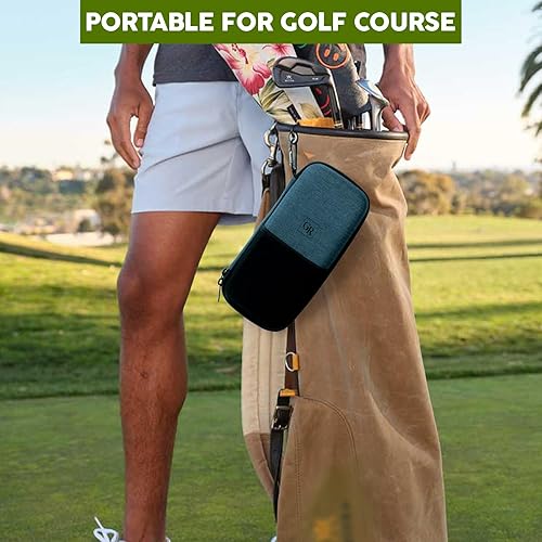 Miniatura 7 de GLORIEROO Funda para guantes de golf con soporte para guantes para bolsa de club de golf, organizador de almacenamiento para teléfono, camisetas,