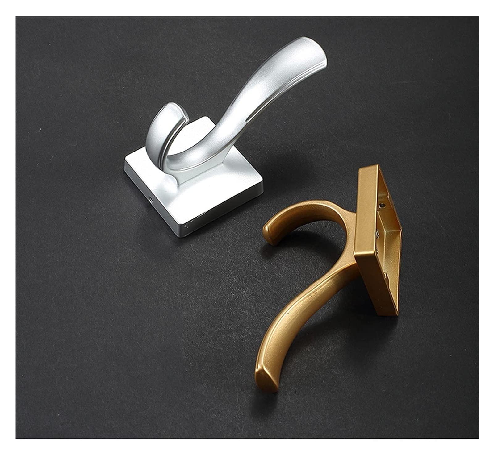 Perchero Pared Ganchos Colgadores Pared Ganchos Ganchos De Pared Resistentes, Paquete De 5 Ganchos Para Abrigos, Para Colgar Abrigos, Sombreros, Toalleros, Albornoces, Ganchos, Montaje En Pared Perche