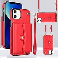 Vista 15 de Funda para iPhone 13 de 6.1 pulgadas, bolso cruzado, correa de hombro, funda protectora de moda para iPhone 13 (azul)