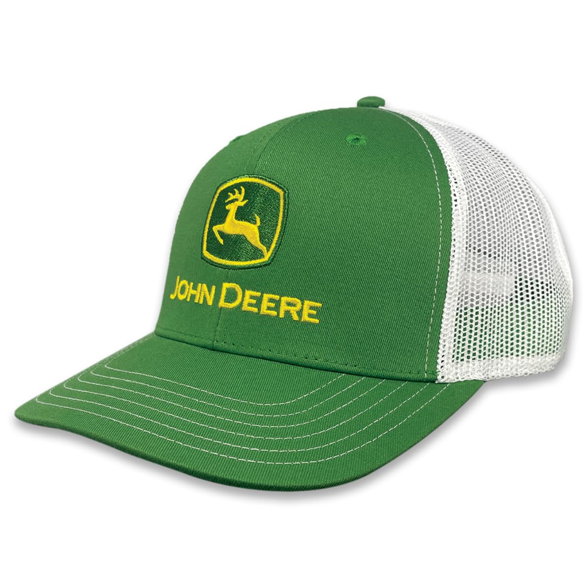 John Deere LP86112 - Gorra Embro Verde y Blanco para Hombre